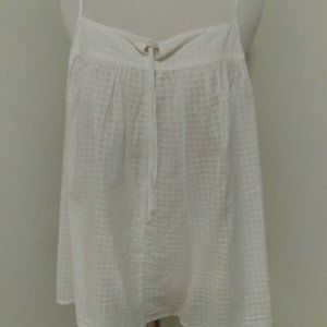 Gap Snow White Tank Cami Size Large